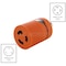 Ac Works Plug Adapter, L5-20R, L14-20P, L5-20P, L14-20P, 0 ft., Orange ADL1420L520 - alternate 3
